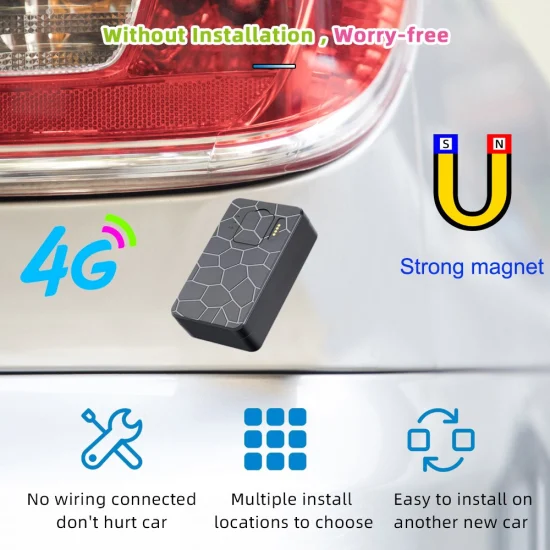 New 4G Waterproof Wireless car GPS tracker magnetic with 10000mah long lasting standby battery Y15