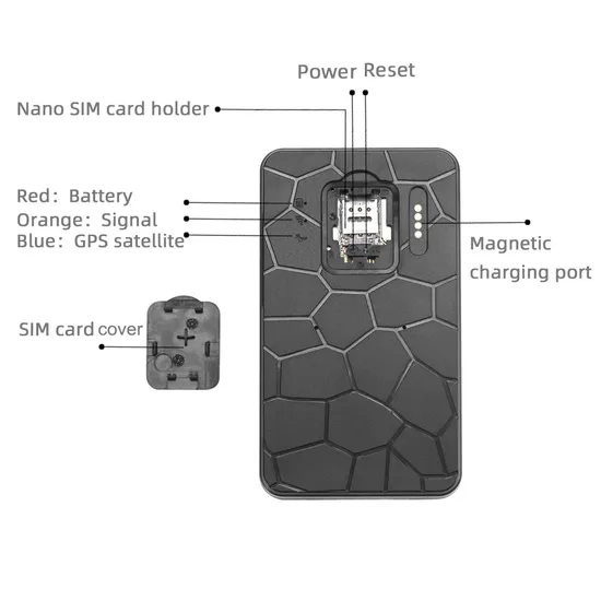 New 4G Waterproof Wireless car GPS tracker magnetic with 10000mah long lasting standby battery Y15