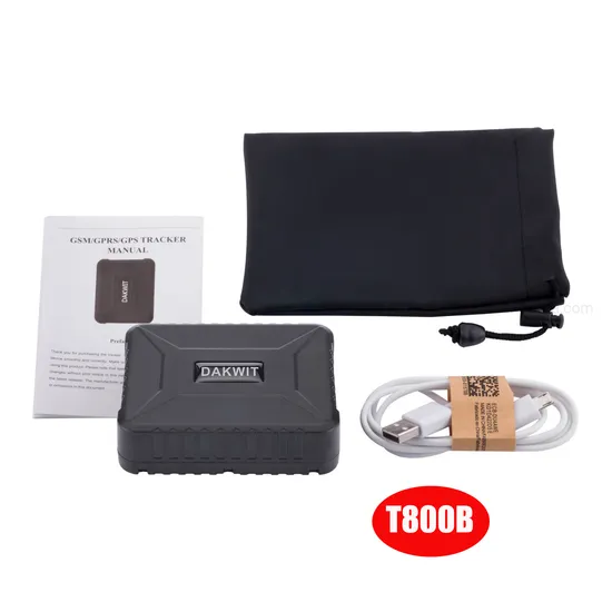 New Developed Quality 6600mAh Battery Mini 2G GSM Vehicle Personal Car Security GPS Tracker with Engine Cut Off T800B