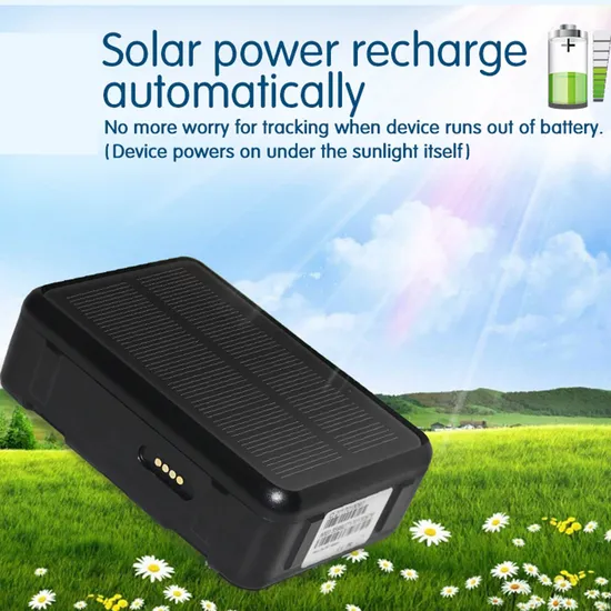 Quality 2G GSM IP67 Waterproof Solar Power Charged Long Working Hours Animal Livestock GPS Tracker Tracking Device V34