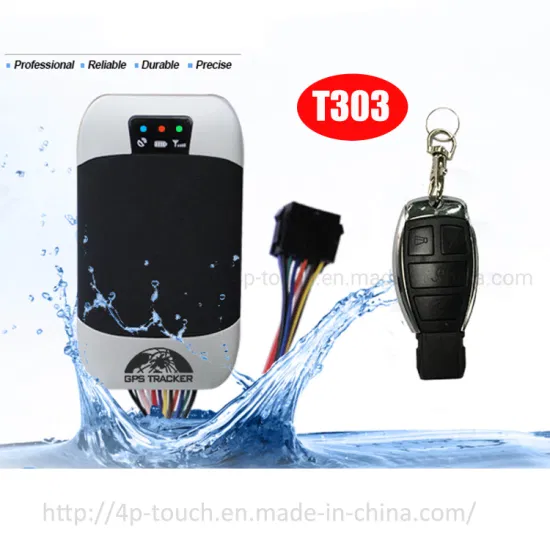 Waterproof 2G SIM Card Auto Vehicle GSM GPS Tracking device with Real Time Google Map Tracking T303