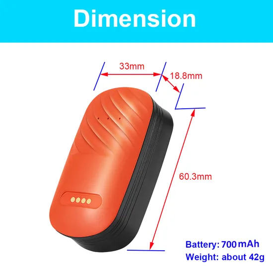 Waterproof 4G Pets GPS Tracker Anti-Lost Locator Smart Collar Find Device with free Remote Control APP for Dog Cat Animals Y33