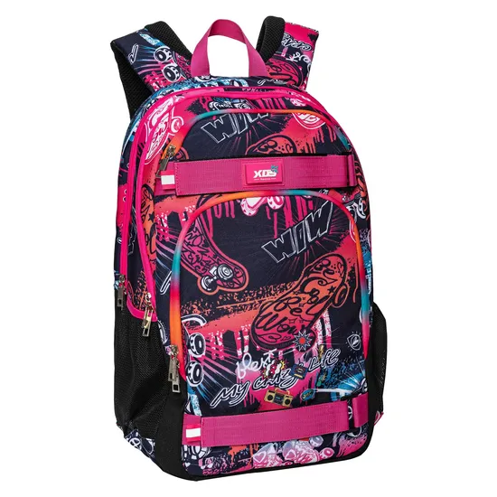 Outdoor Travel Woman Sport Backpack High School Students School Backpack with Colorful Zipper Back to School