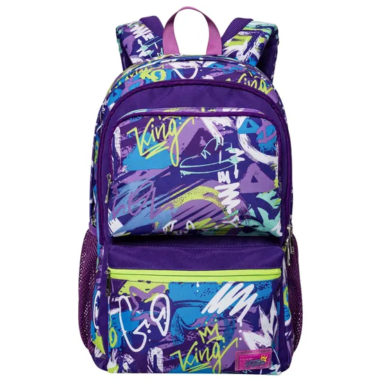 Printed Student Backpack Printed Outdoor Street Travel Backpack