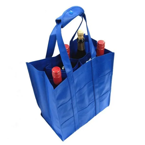 Adf Stylish Wine Tote Bag for Easy Transport and Storage 2 Bottles Wine Bag