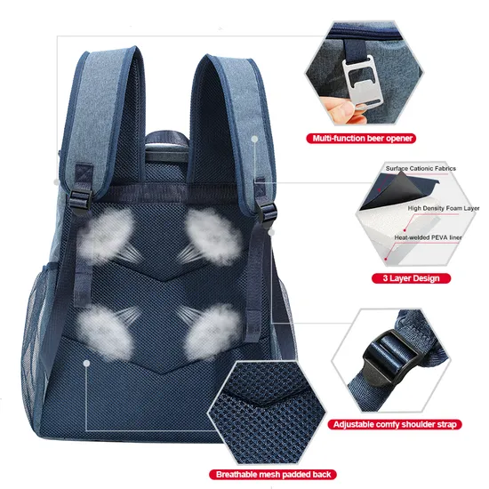 Cooler Bag with Adjustable Strap for Easy Carrying