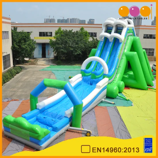 2019 Aoqi Commercial Giant Inflatable Water Slide for Adult