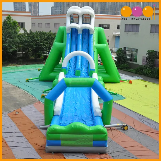 2019 Aoqi Commercial Giant Inflatable Water Slide for Adult