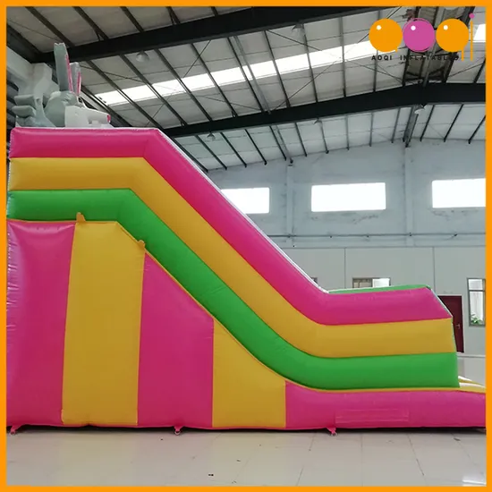 2019 Arrived Slide Inflatable Kids Indoor Playground Equipment (AQ09155)