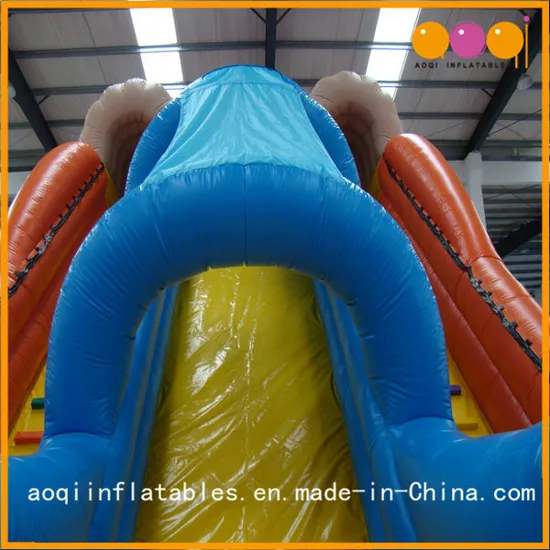 8 Meters High Lovely Clown Inflatable Slide (AQ121)