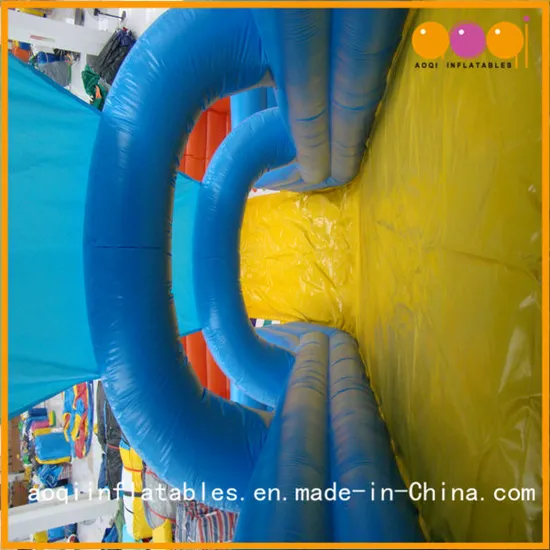 8 Meters High Lovely Clown Inflatable Slide (AQ121)