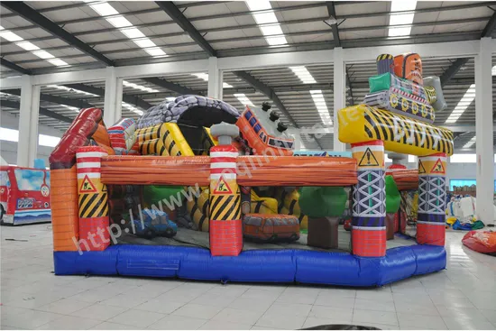 Amusement Park Building Inflatable Big Fun City for Sale (AQ01640)