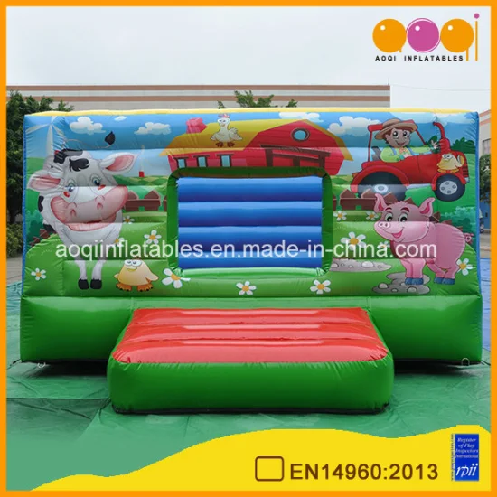 Animal Bouncer Inflatable Pig Amusement Jumping Bouncer (AQ02375)