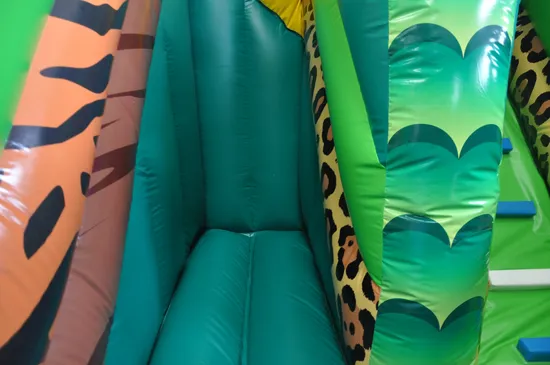 Animal Zoo Inflatable Park Safari Fun City Slide (AQ01761)