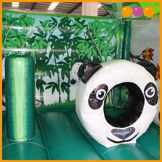 Aoqi 15X15 Panda Inflatable Bounce House for Toddlers