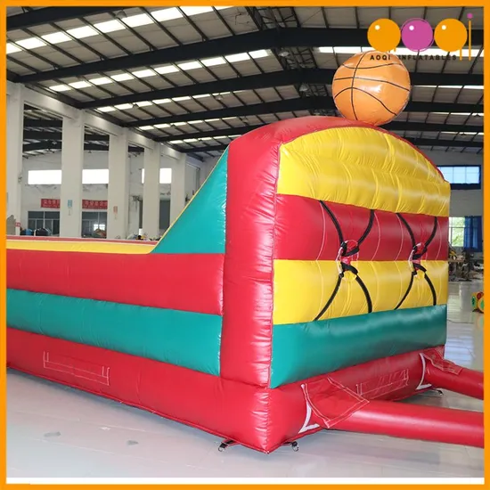 Aoqi 2019 Basketball Inflatable Yard Games for Sale