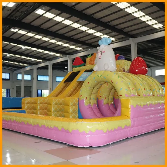 Aoqi Commercial Inflatable Water Slide with Tunnel and Pool