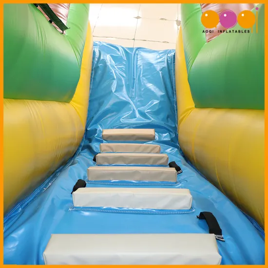 Aoqi Custom 60 Foot Inflatable Obstacle Course for Kids