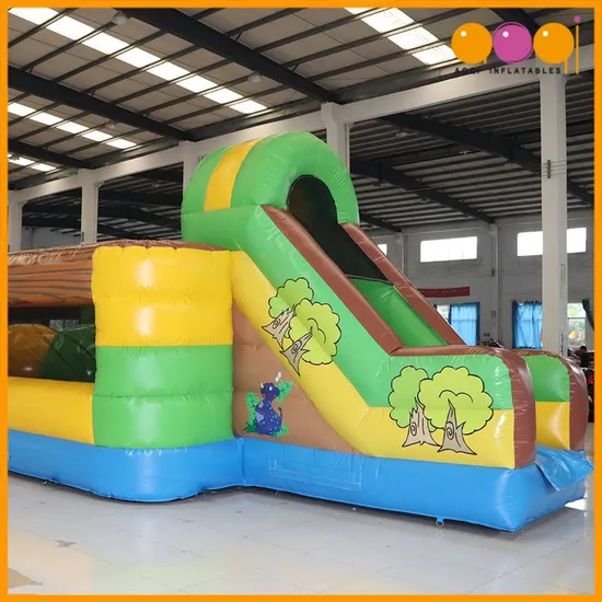 Aoqi Custom 60 Foot Inflatable Obstacle Course for Kids