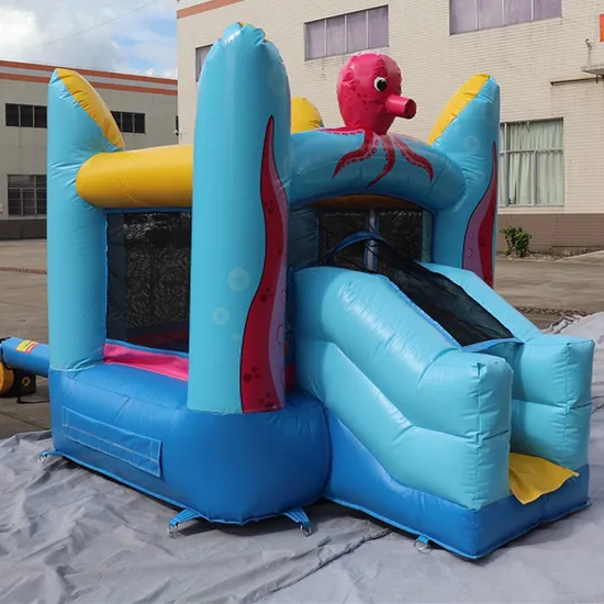 Aoqi Custom 60 Foot Inflatable Obstacle Course for Kids