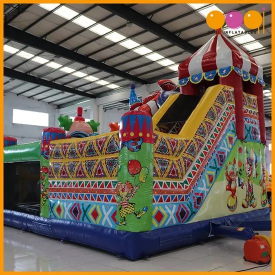 Aoqi Custom Yard Inflatable Slide and Bounce House for Sale