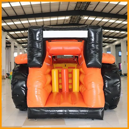 Aoqi Design 30 Foot Inflatable Truck Obstacle for Kids