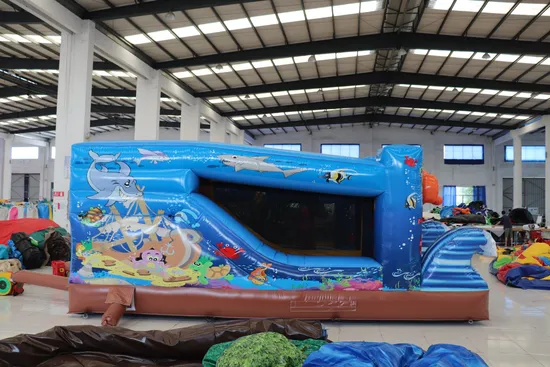 Aoqi Design Commercial Ocean Inflatable Bouncy Castle for Sale