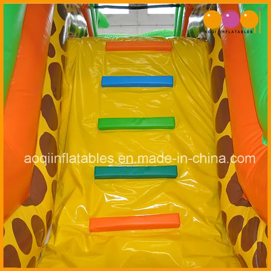 Aoqi Design Inflatable Fun City Bouncer for Kids (AQ01418)