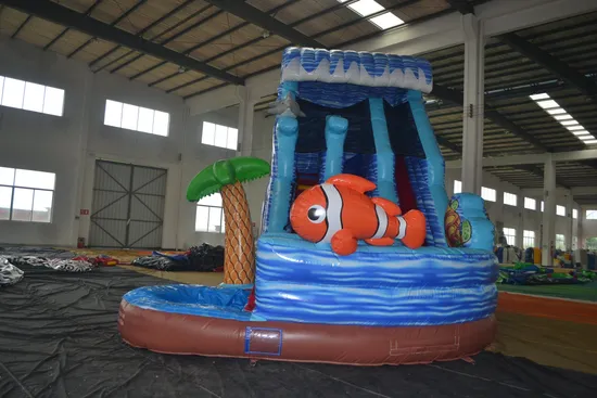 Aoqi Design Inflatable Ocean Slide for Kid (aq01407)