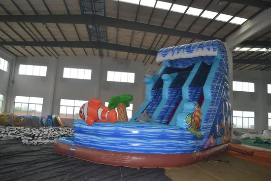 Aoqi Design Inflatable Ocean Slide for Kid (aq01407)