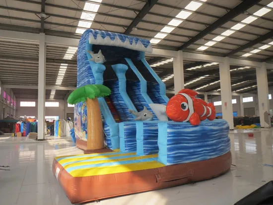 Aoqi Design Inflatable Ocean Slide for Kid (aq01407)