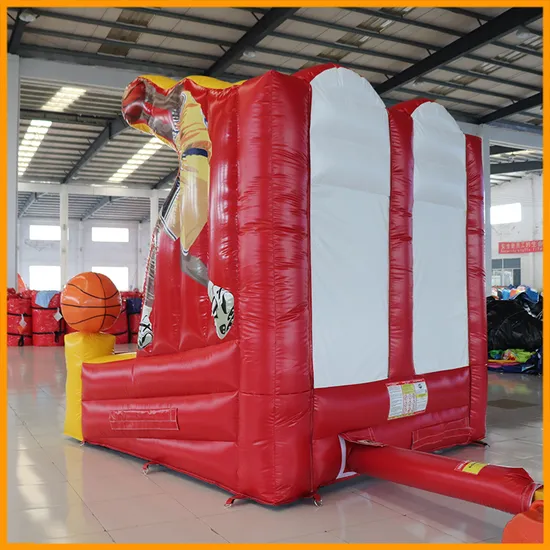 Aoqi Design Team Building Game Inflatable Basketball Hoop for Adults