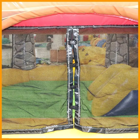 Aoqi Designed Bouncer Inflatable Jump N Slide House