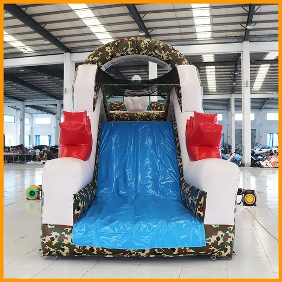 Aoqi Designed Camouflage Inflatable Assault Obstacle Course