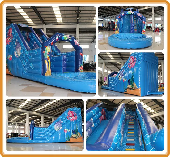 Aoqi Designed Inflatable Water Slides for Sale