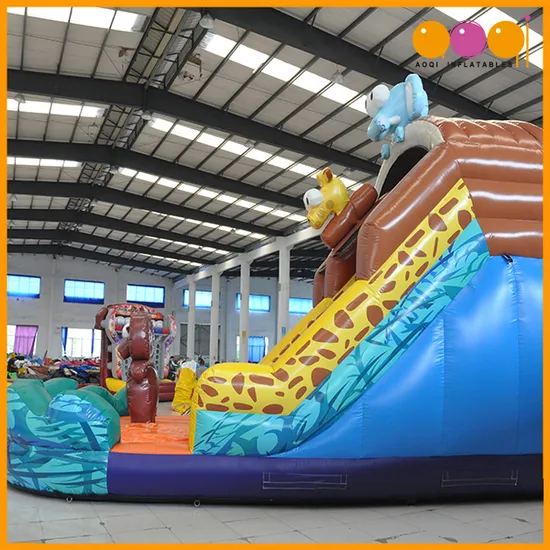 Aoqi Factory Custom Commercial Inflatable Super Kids Slide for Party