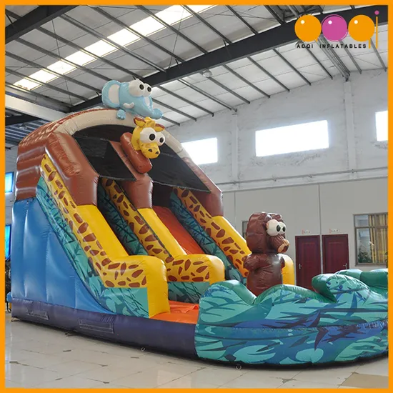 Aoqi Factory Custom Commercial Inflatable Super Kids Slide for Party