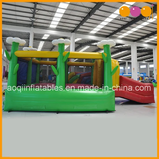 Aoqi Leisure Activities Inflatables Outdoor Park Inflatable Jumping Bed for Sale (AQ07174)