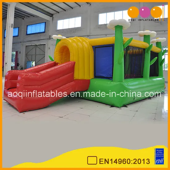 Aoqi Leisure Activities Inflatables Outdoor Park Inflatable Jumping Bed for Sale (AQ07174)