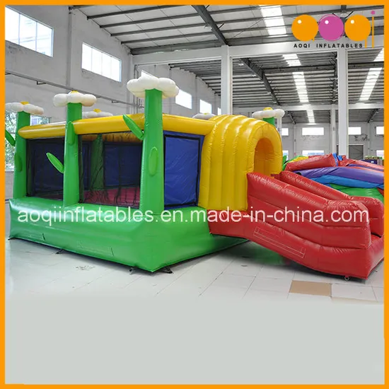 Aoqi Leisure Activities Inflatables Outdoor Park Inflatable Jumping Bed for Sale (AQ07174)