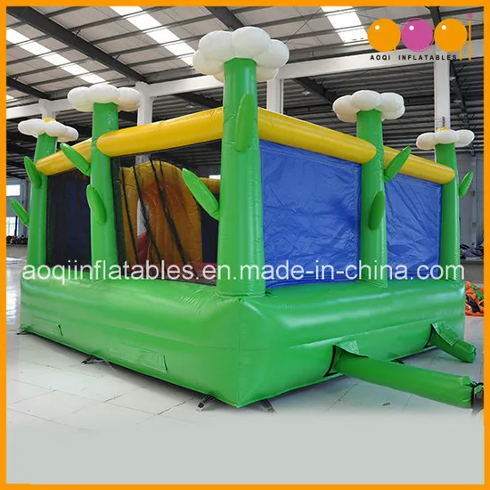 Aoqi Leisure Activities Inflatables Outdoor Park Inflatable Jumping Bed for Sale (AQ07174)