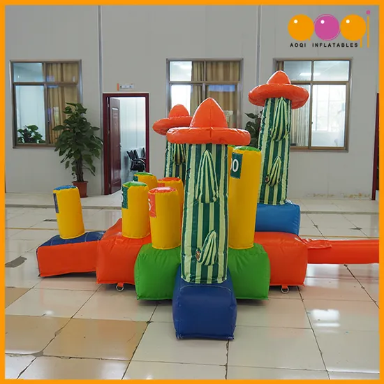 Aoqi Supplier Commercial Inflatable Ring Toss for Children