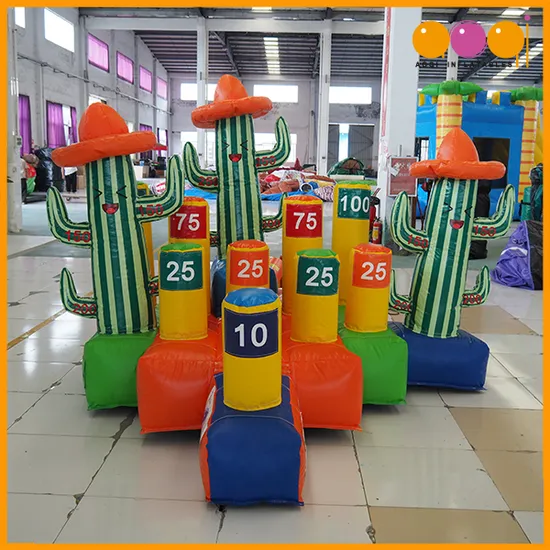 Aoqi Supplier Commercial Inflatable Ring Toss for Children