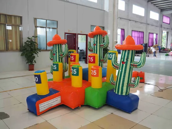 Aoqi Supplier Commercial Inflatable Ring Toss for Children