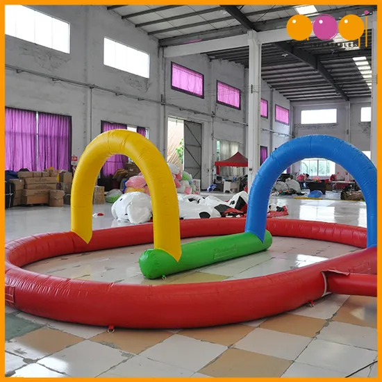 Aoqi Supplier Inflatable Go Kart Race Track for Sale