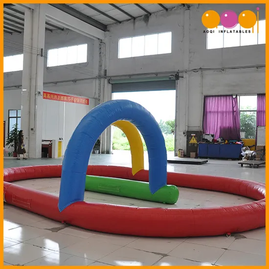 Aoqi Supplier Inflatable Go Kart Race Track for Sale