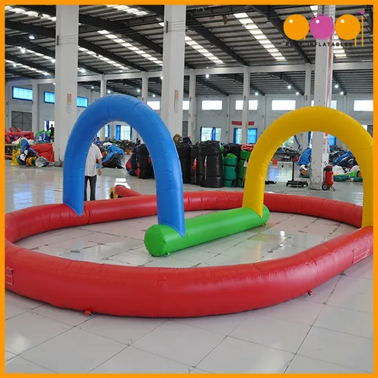 Aoqi Supplier Inflatable Go Kart Race Track for Sale