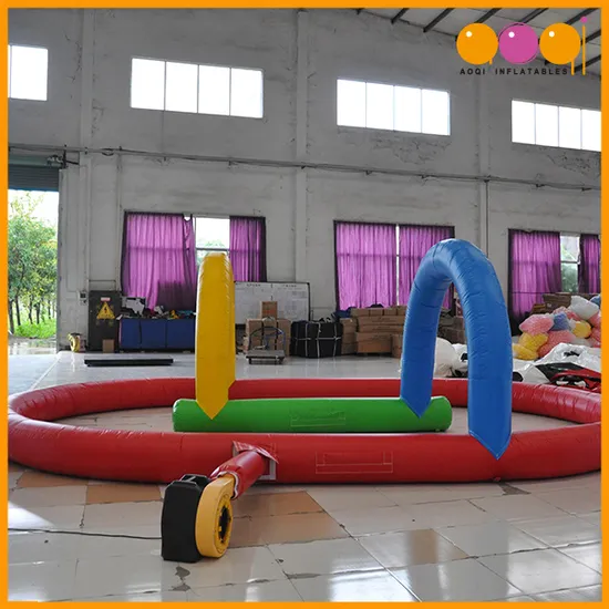 Aoqi Supplier Inflatable Go Kart Race Track for Sale