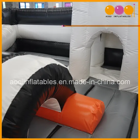 Black and White Inflatable Amusement Park Inflatable Item (AQ13229)