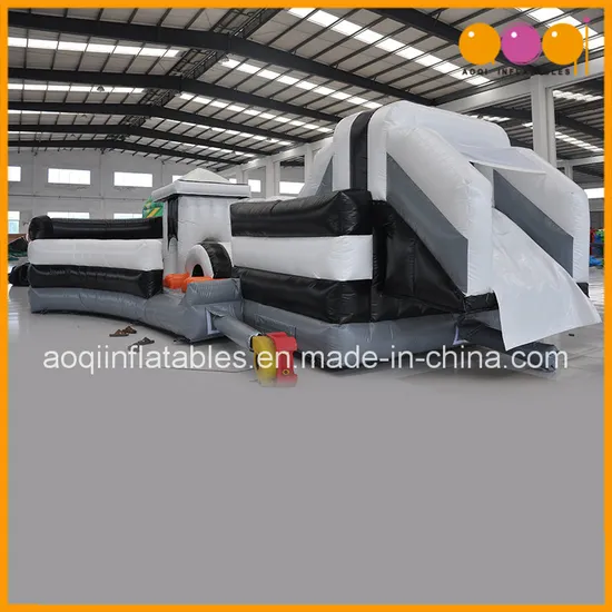 Black and White Inflatable Amusement Park Inflatable Item (AQ13229)